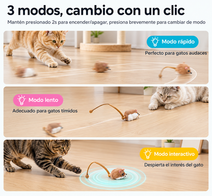 HuntMouse™ Juguete Interactivo para Gatos